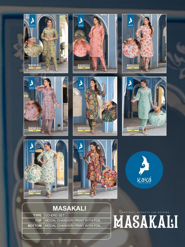 Kaya Masakali Fancy Printed Co Ord Set Collection